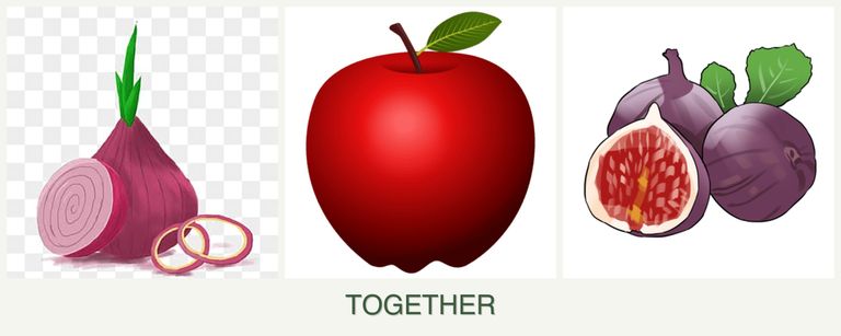 Can you plant onions, apples and figs together?