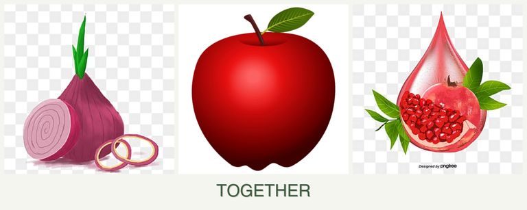 Can you plant onions, apples and pomegranates together?
