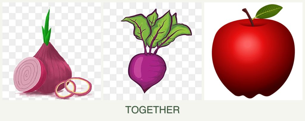 Can you plant onions, beets and apples together?