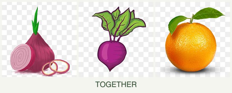 Can you plant onions, beets and oranges together?