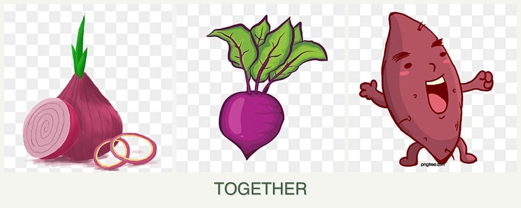 Can you plant onions, beets and sweet potatoes together?