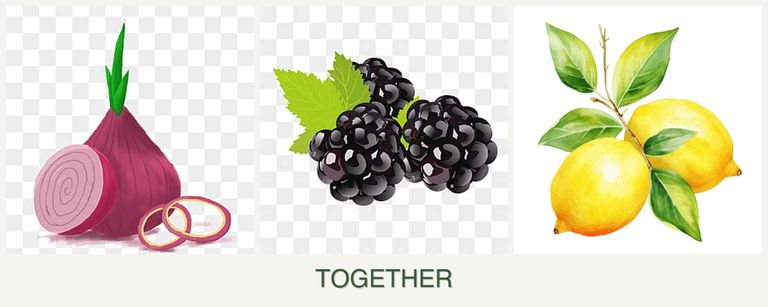 Can you plant onions, blackberries and lemons together?