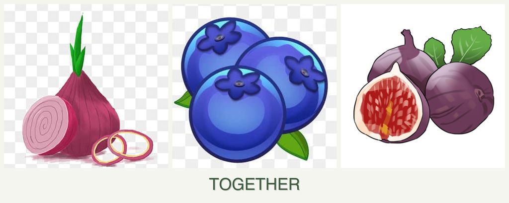 Can you plant onions, blueberries and figs together?