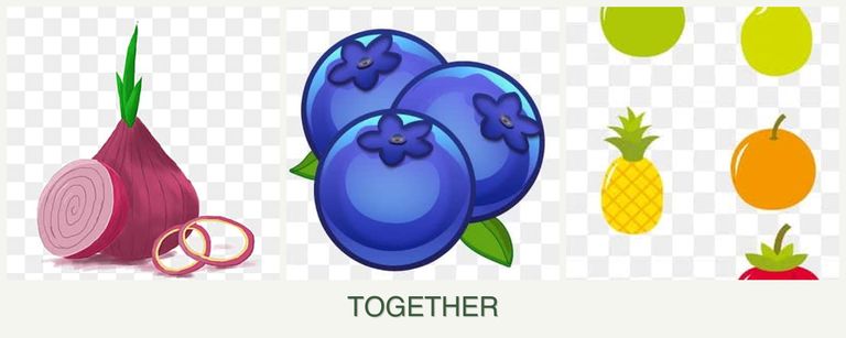 Can you plant onions, blueberries and pears together?