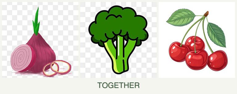 Can you plant onions, broccoli and cherries together?