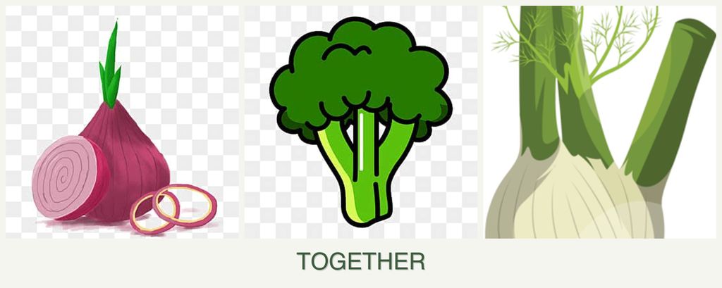 Can you plant onions, broccoli and fennel together?
