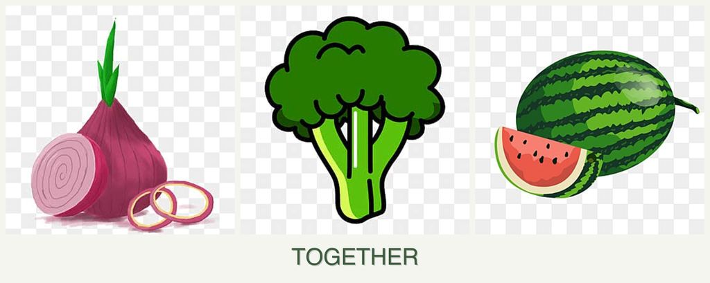 Can you plant onions, broccoli and melons together?