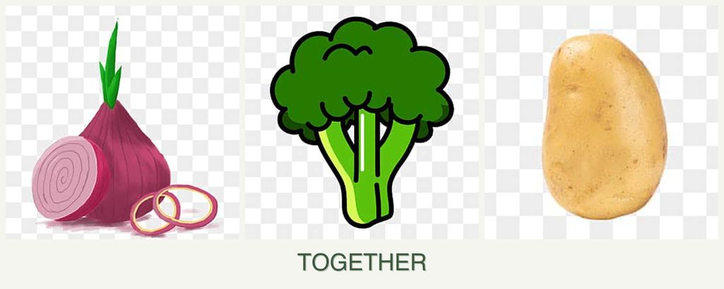 Can you plant onions, broccoli and potatoes together?