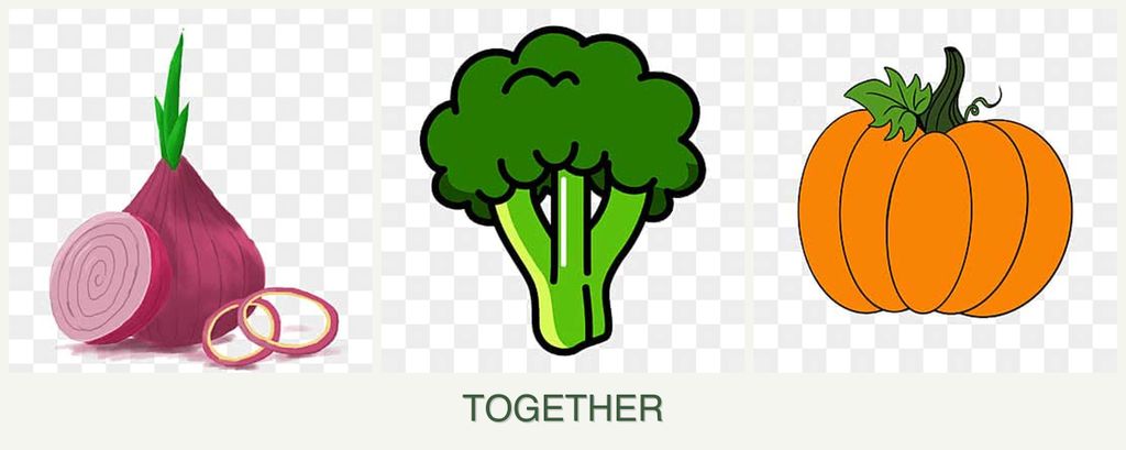 Can you plant onions, broccoli and pumpkin together?
