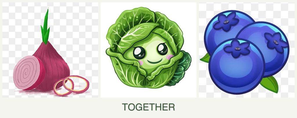 Can you plant onions, cabbage and blueberries together?