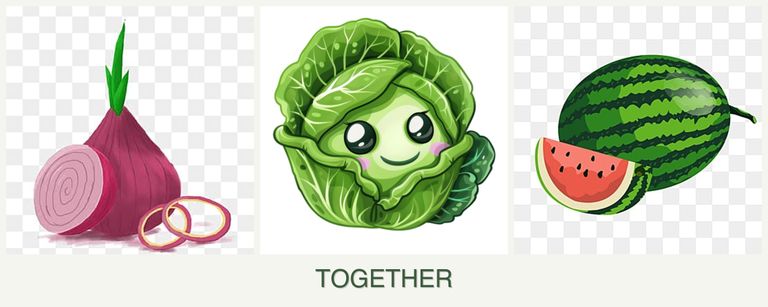 Can you plant onions, cabbage and melons together?