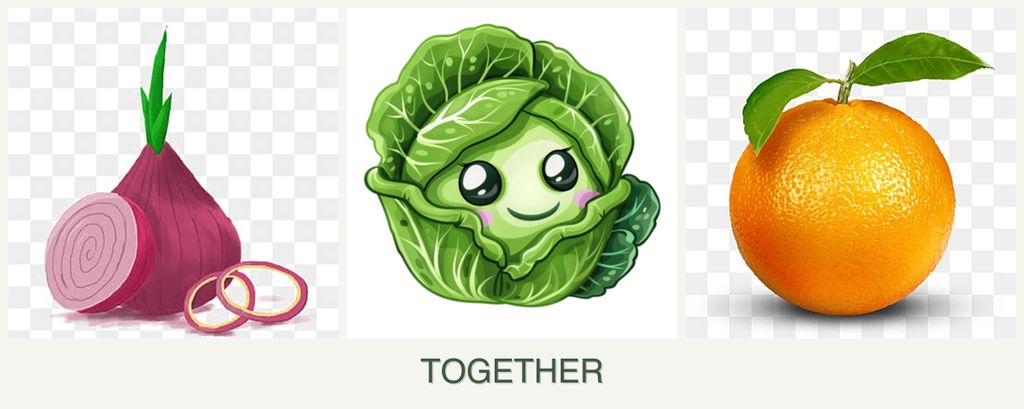 Can you plant onions, cabbage and oranges together?