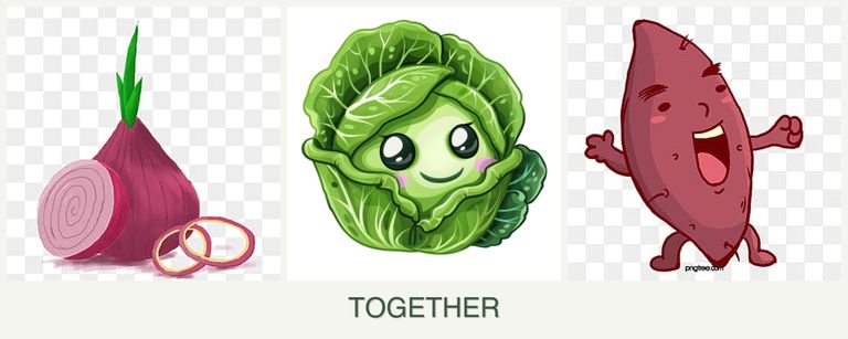 Can you plant onions, cabbage and sweet potatoes together?