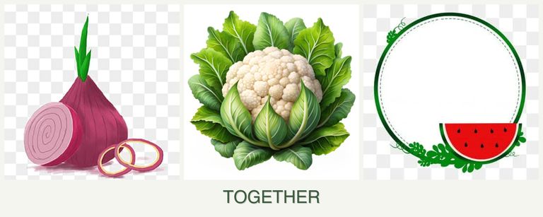 Can you plant onions, cauliflower and watermelons together?