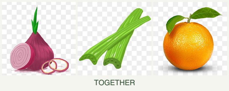 Can you plant onions, celery and oranges together?