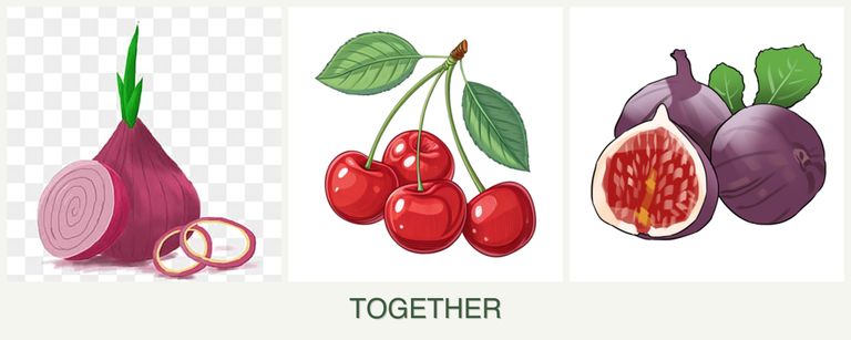 Can you plant onions, cherries and figs together?