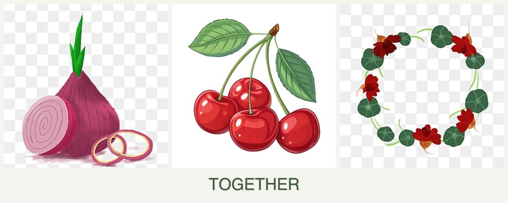 Can you plant onions, cherries and nasturtiums together?