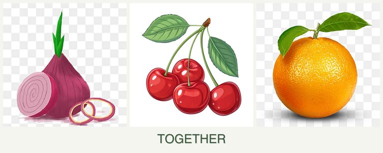 Can you plant onions, cherries and oranges together?