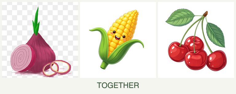Can you plant onions, corn and cherries together?