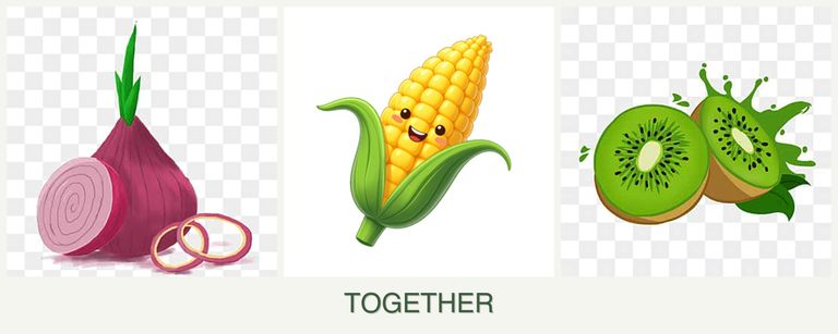 Can you plant onions, corn and kiwi together?