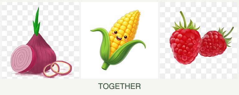 Can you plant onions, corn and raspberries together?