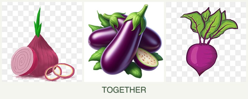 Can you plant onions, eggplant and beets together?