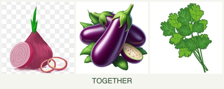 Can you plant onions, eggplant and cilantro together?