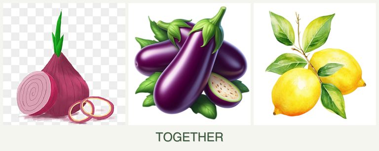 Can you plant onions, eggplant and lemons together?