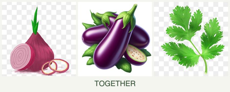 Can you plant onions, eggplant and parsley together?