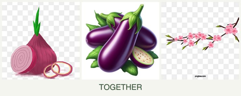 Can you plant onions, eggplant and peaches together?