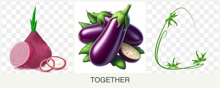 Can you plant onions, eggplant and tarragon together?