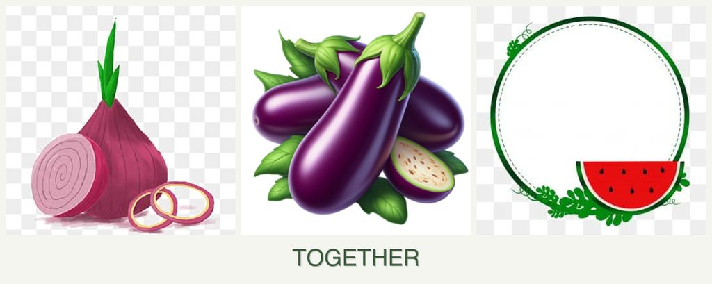 Can you plant onions, eggplant and watermelons together?