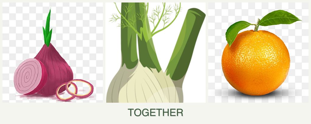 Can you plant onions, fennel and oranges together?