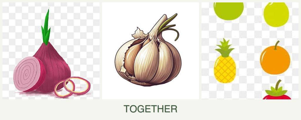Can you plant onions, garlic and pears together?