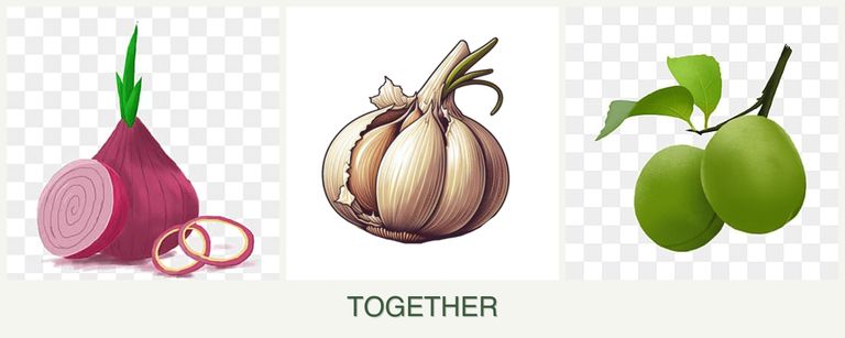 Can you plant onions, garlic and plums together?