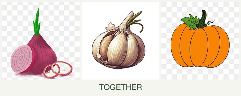 Can you plant onions, garlic and pumpkin together?