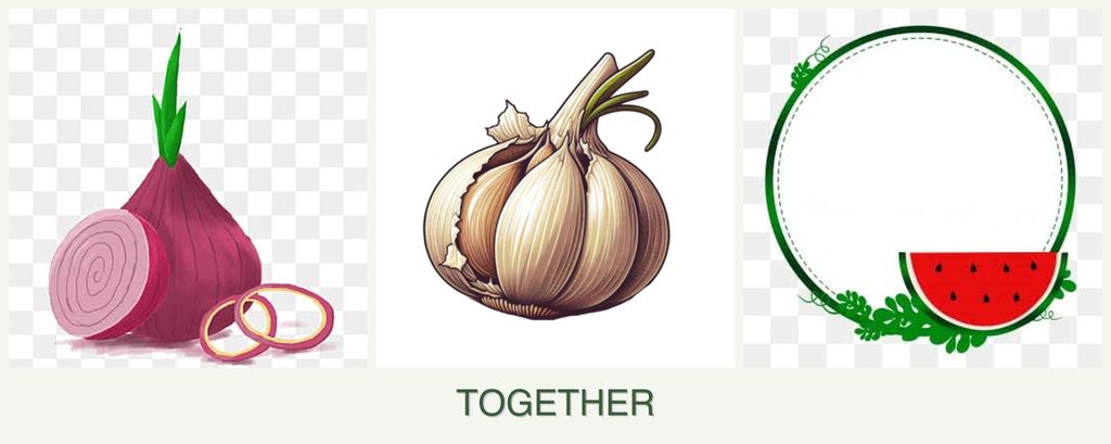 Can you plant onions, garlic and watermelons together?