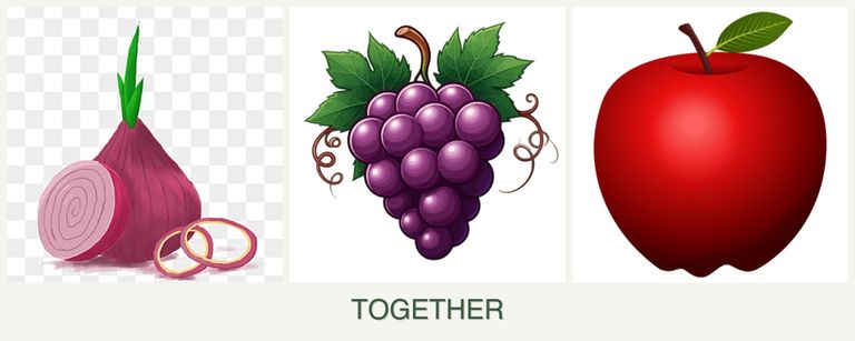 Can you plant onions, grapes and apples together?