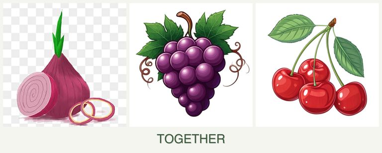 Can you plant onions, grapes and cherries together?
