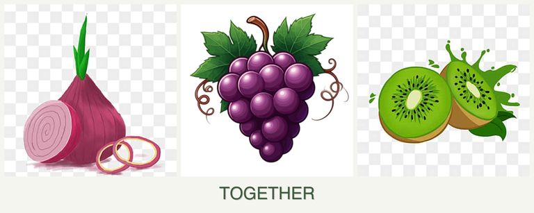 Can you plant onions, grapes and kiwi together?