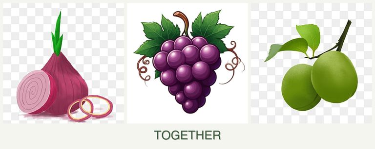 Can you plant onions, grapes and plums together?