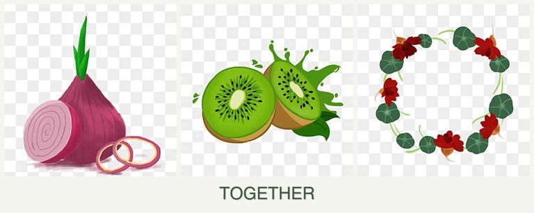 Can you plant onions, kiwi and nasturtiums together?