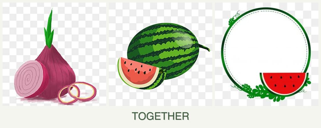 Can you plant onions, melons and watermelons together?
