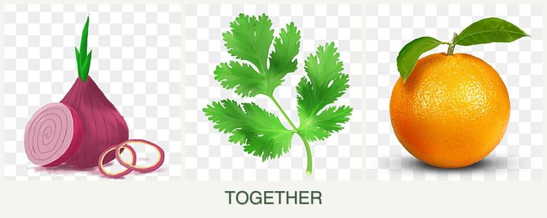 Can you plant onions, parsley and oranges together?