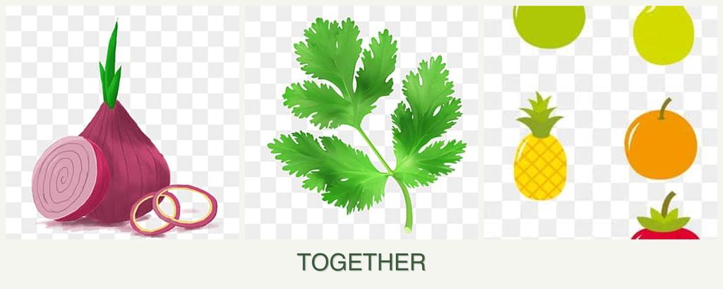 Can you plant onions, parsley and pears together?