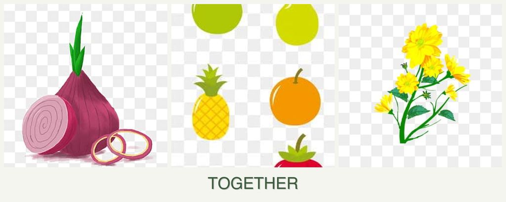 Can you plant onions, pears and calendula together?
