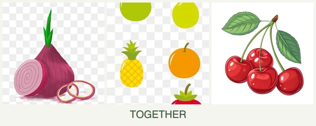 Can you plant onions, pears and cherries together?