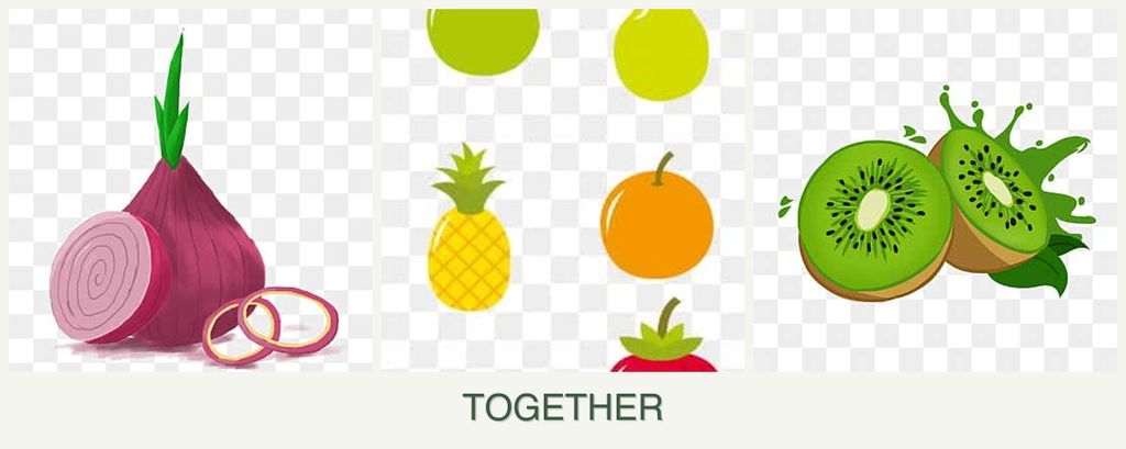 Can you plant onions, pears and kiwi together?