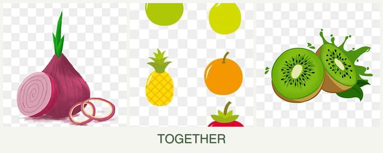 Can you plant onions, pears and kiwi together?