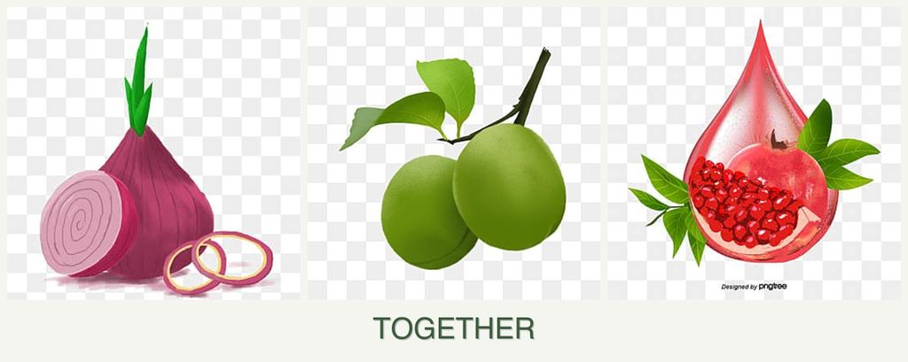 Can you plant onions, plums and pomegranates together?